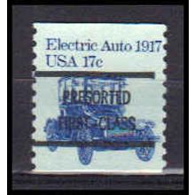 1906a 17c Electric Auto Fine MNH Dry Gum Gap Single Type A RS PreCnx CA1167