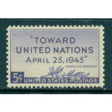 928 5c United Nations Fine MNH