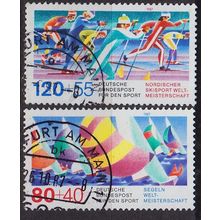GERMANY BUND [1987] MiNr 1310-11 ( O/used ) Sport