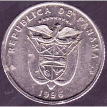 1996 Panama 1 Tenth Balboa Coin