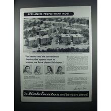 1954 Kelvinator Appliance Ad - Cadillac Apartments, NY