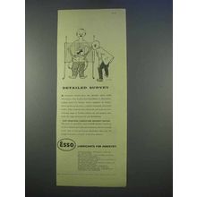 1955 Esso Lubricants Ad - Detailed Survey