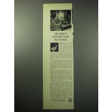 1957 U.S. Savings Bonds Ad - Jane Addams