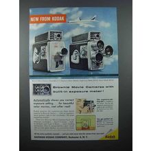 1958 Kodak Brownie Movie Camera Ad - Scopesight