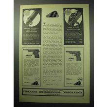 1958 Firearms International Ad - F.N. Sako Astra Star