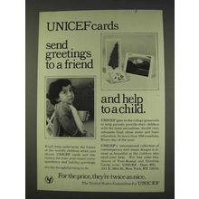 1977 United States Committee for UNICEF Ad