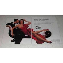1988 Saks Fifth Avenue Fashion Ad - Black Tie