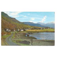 TORRIDON VILLAGE, ROSS-SHIRE, SCOTLAND unused vintage postcard =