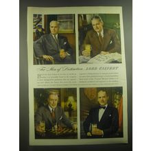 1945 Lord Calvert Whiskey Advertisement - For Men of Distinction
