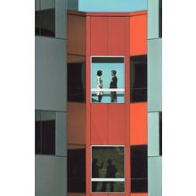 Romance in IBM Laboratory San Jose USA Complex Award Photo Postcard