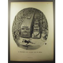 1953 The Bulletin Newspaper Ad - cartoon by Richard Decker