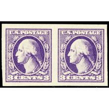 535, Mint Superb NH 3¢ Imperforate Pair of Stamps - Stuart Katz