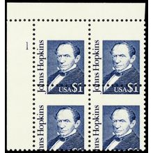 2194, Mint NH $1 Misperfed Plate Block Error ** Stuart Katz