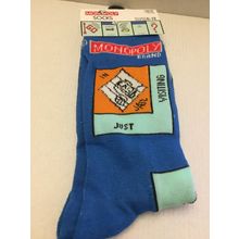 NEW Monopoly Unisex Crew Socks Size 6-12