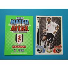 150. John Pantsil - Fulham - Match Attax 2010/11 Football Card EF1