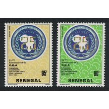 Senegal Economic Commission for Africa 2v 1984 MNH SG#780-781