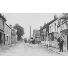 George Mitchell Sweet Shop Bakers West Street Storrington Sussex Postcard