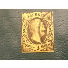 ICOLLECTZONE German Saxony 8 Fine used