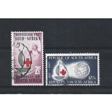 SouthAfrica.Centenary of Red Cross set of 2.Fine Used.Aug25
