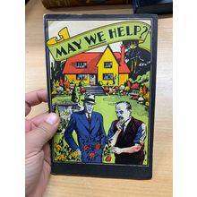 RARE* VINTAGE "MAY WE HELP?" GUIDE TO GARDEN PESTS ILLUSTRATED PB BOOK (LL)