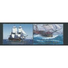 Australia stamps sg1510 ship endeavour set hm