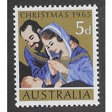 AUS 1965 U/M 5d 'CHRISTMAS' (EBID65-053)