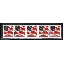 3631 37c U.S. Flag Very Fine MNH PNC S1111/5 PA4321