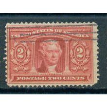 Used 324 2c Thomas Jefferson Just Clears C2407