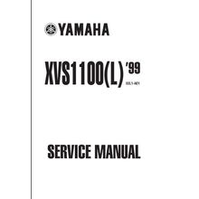 YAMAHA XVS1100(L) SERVICE MANUAL 1999 MOTORCYCLE 355 PAGES IN ENGLISH