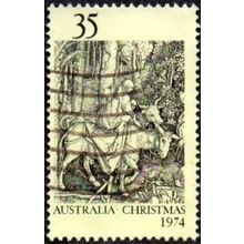 Australia 1974 $0-35 Value. Christmas. The Flight Into Egypt. Fine Used
