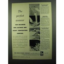 1950 Eagle-Picher Insulation Ad - The Perfect Answer