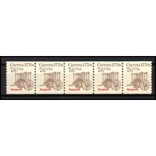 2255 7.6c Carreta Fine MNH Dry Gum PNC 1/5 X2933