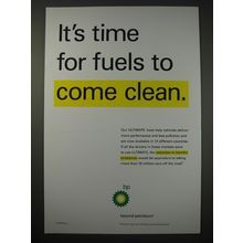 2005 BP Oil Ad - It's time for fuels to come clean