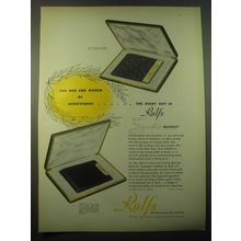 1948 Rolfs Signature Billfold Ad - For men and women of achievement