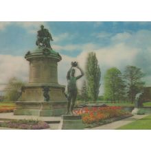 The Gower Memorial Stratford Upon Avon Three Dimensional Postcard