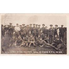 West Riding 1911 Military Regiment Yorkshire Army Photo & Message Postcard