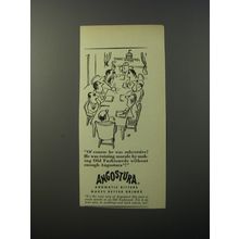 1953 Angostura Aromatic Bitters Ad - cartoon by Virgil Partch - Was Subversive