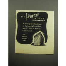 1957 The Pearson Hotel Advertisement - The Pearson Chicago