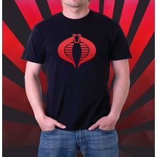 GI Joe Cobra Black T-Shirt S M L XL 2XL