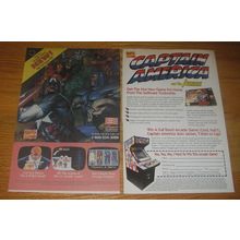 1994 Software Toolworks Video Game Ad - Captain America and the Avengers