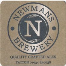 BEER MAT - NEWMANS BREWERY (WALES) - QUALITY CRAFTED - (Cat No 004) - (2006)