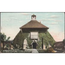 St Mary's Almshouses Entrance, Chichester, Sussex, 1910 - Frith's Postcard