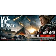 Edge of Tomorrow (2014)_6 Movie Film Poster Canvas iconic design