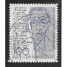 GER 1992 100pf 'WERNER BERGENGRUEN' FINE USED (EBID54-532)