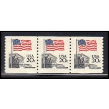 1895 20c U.S. Flag Fine MNH SG PNC 3/3 PA2205