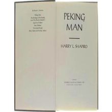 Peking Man - Harry L. Shapiro