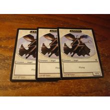 Magic The Gathering, MTG, 3- Cards, 1993-2009, Diff. Backs, ANGEL, nm