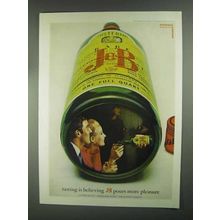 1967 J&B Scotch Ad - Tasting