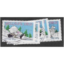 FRA 2005 (SET) CHRISTMAS AND NEW YEAR'(5v) FINE USED (EBID56-957)