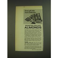1974 Blue Diamond Almonds Ad - Great gift idea from California